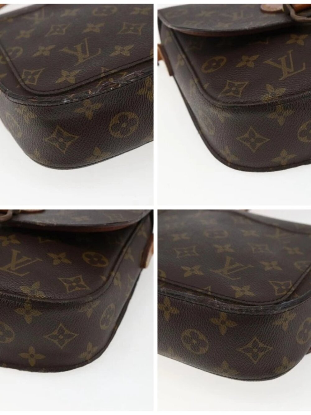 LOUIS VUITTON Monogram Saint Cloud MM Shoulder Bag M51243 LV Auth 169871 - Picture 16 of 16